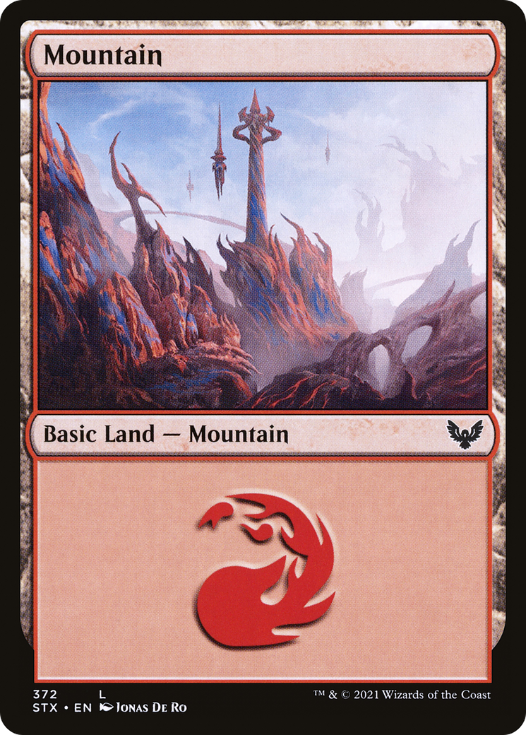 Mountain (STX-372) - Strixhaven: School of Mages