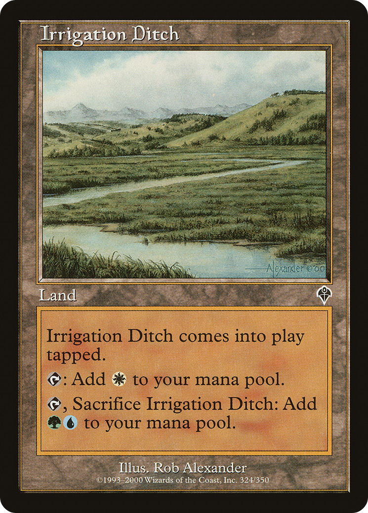 Irrigation Ditch (INV-324) - Invasion Foil