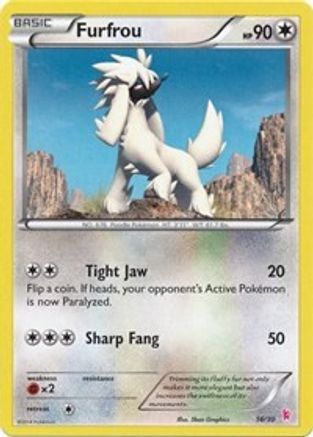 Furfrou (#16 - Sylveon) XY Trainer Kit Sylveon & Noivern - Common