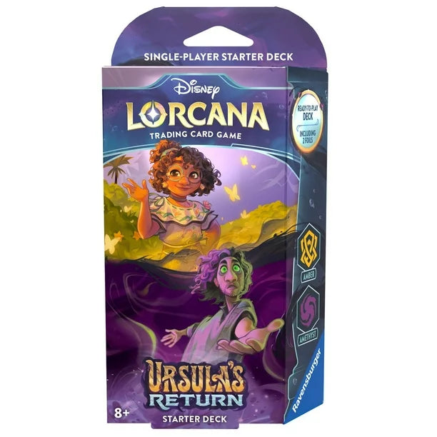 Disney Lorcana: Ursula's Return Starter Deck - Amber/Amethyst