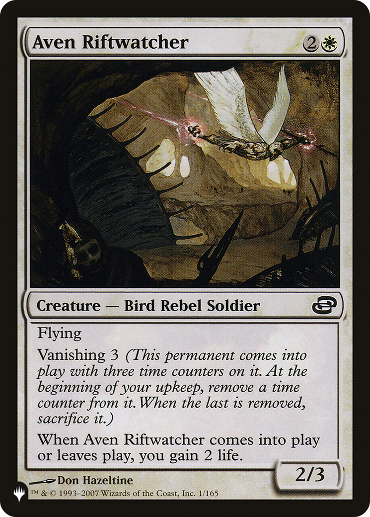 Aven Riftwatcher (LIST-1/165) - The List