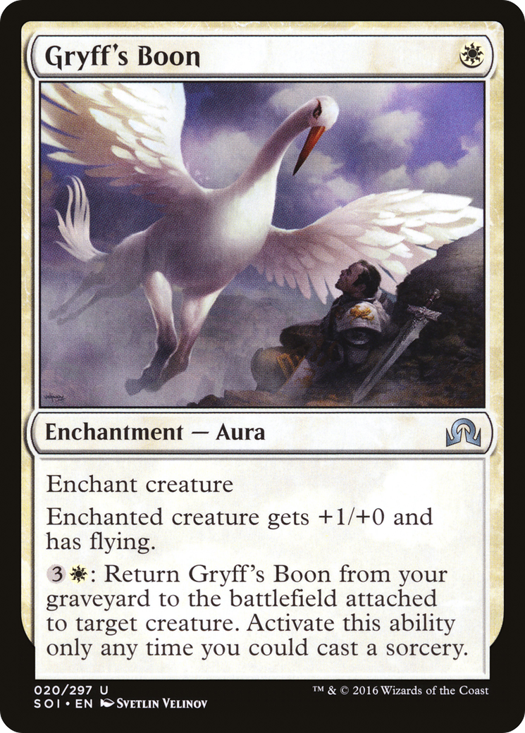 Gryff's Boon (SOI-020) - Shadows over Innistrad