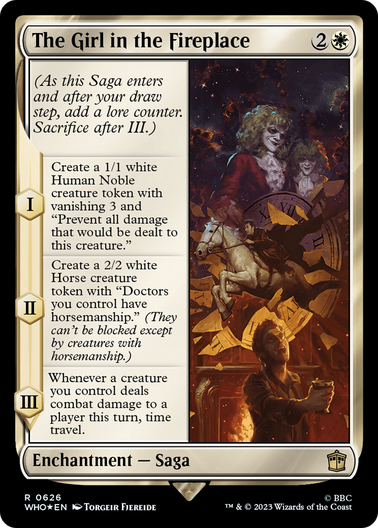 The Girl in the Fireplace (WHO-626) - Doctor Who Foil