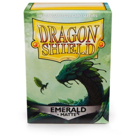Dragon Shield: Matte Sleeves 100ct (Emerald)
