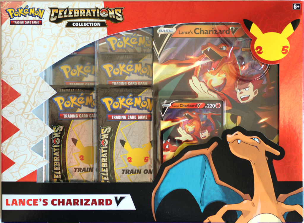 POKEMON CELEBRATIONS V BOX COLLECTION LANCE'S CHARIZARD V
