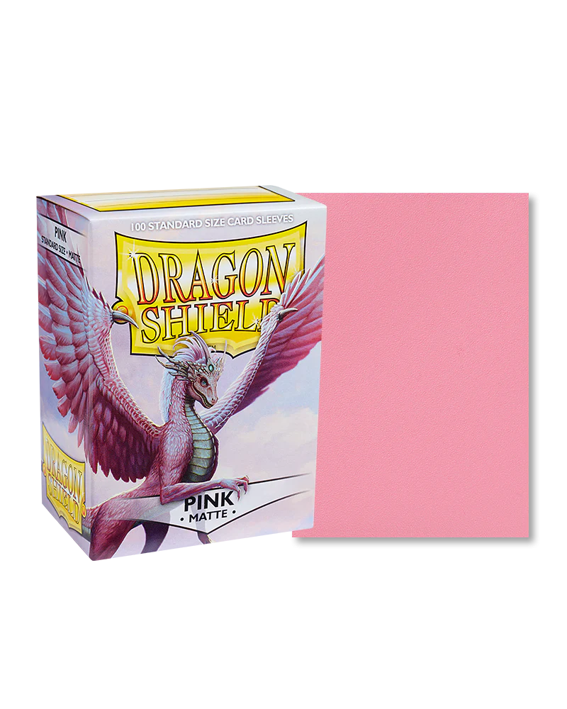 Dragon Shield Sleeves Matte (Pink)