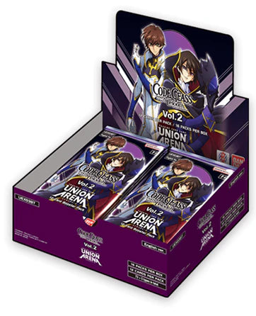 UNION ARENA CODE GEASS LELOUCH OF THE REBELLION V2 BOOSTER