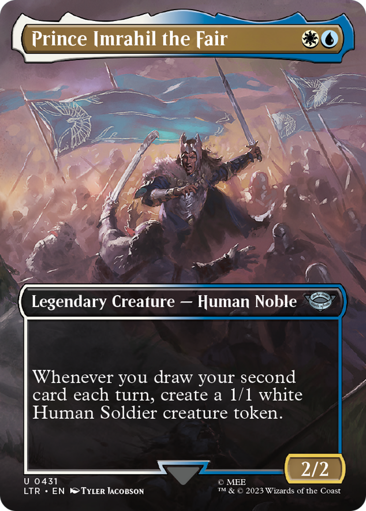 Prince Imrahil the Fair (LTR-431) - The Lord of the Rings: Tales of Middle-earth (Borderless) Foil