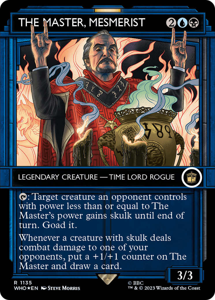 The Master, Mesmerist (WHO-1135) - Doctor Who: (Showcase) (Borderless) Foil