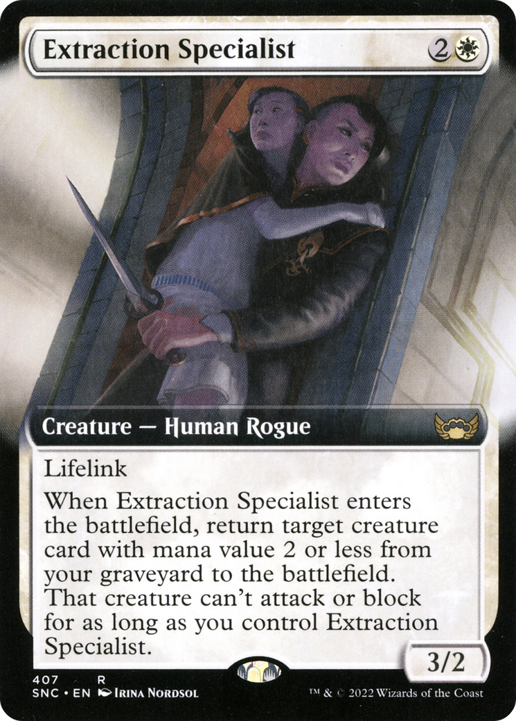 Extraction Specialist (SNC-407) - Streets of New Capenna: (Extended Art)