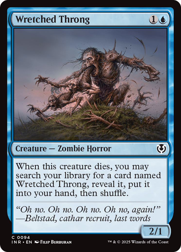 Wretched Throng (INR-094) - Innistrad Remastered