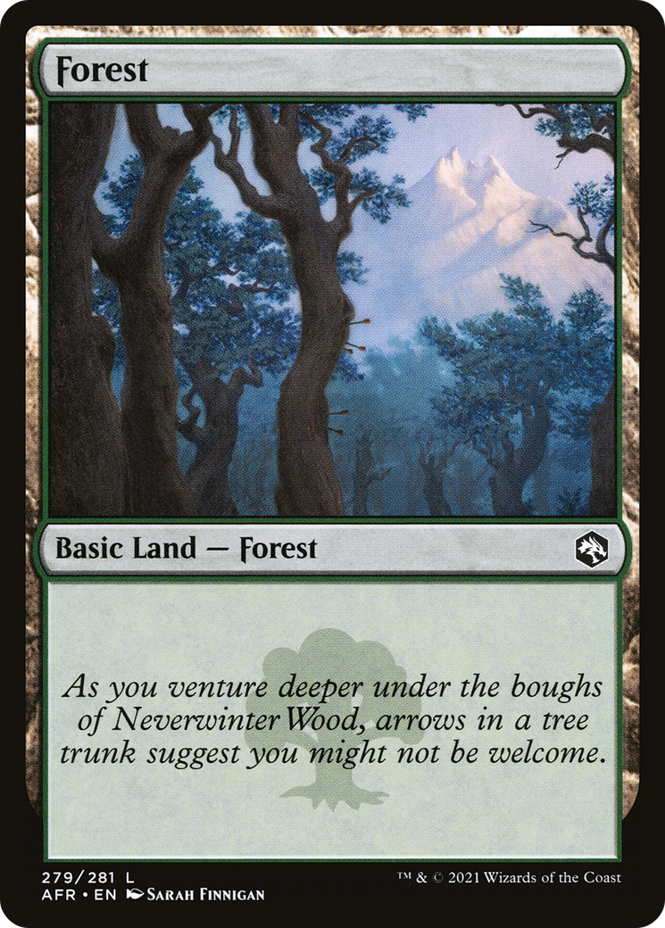 Forest (AFR-279) - Adventures in the Forgotten Realms Foil