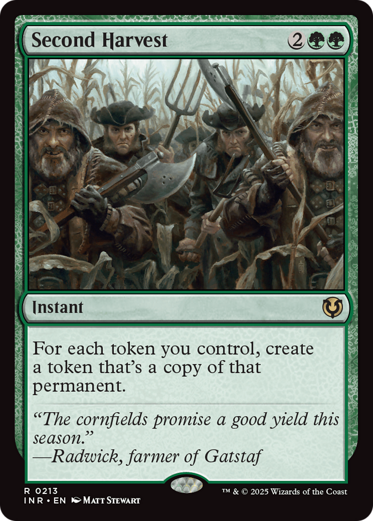 Second Harvest (INR-213) - Innistrad Remastered