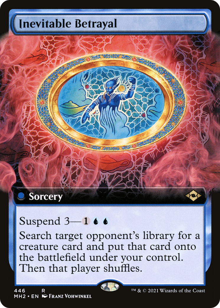 Inevitable Betrayal (MH2-446) - Modern Horizons 2: (Extended Art) Foil