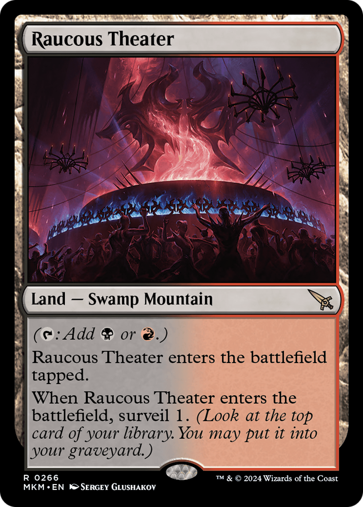 Raucous Theater (MKM-266) - Murders at Karlov Manor Foil