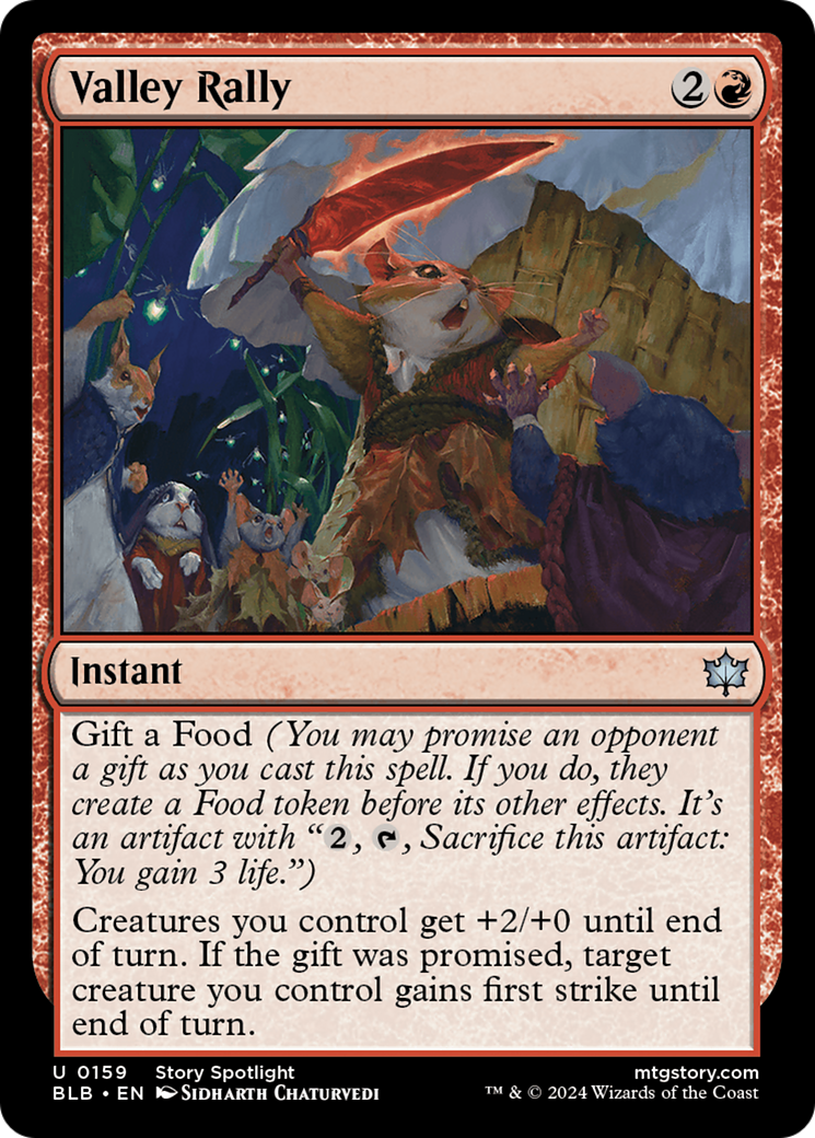 Valley Rally (BLB-159) - Bloomburrow