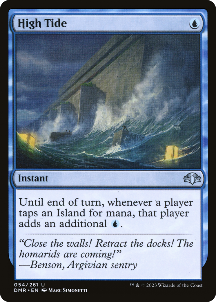 High Tide (DMR-054) - Dominaria Remastered Foil
