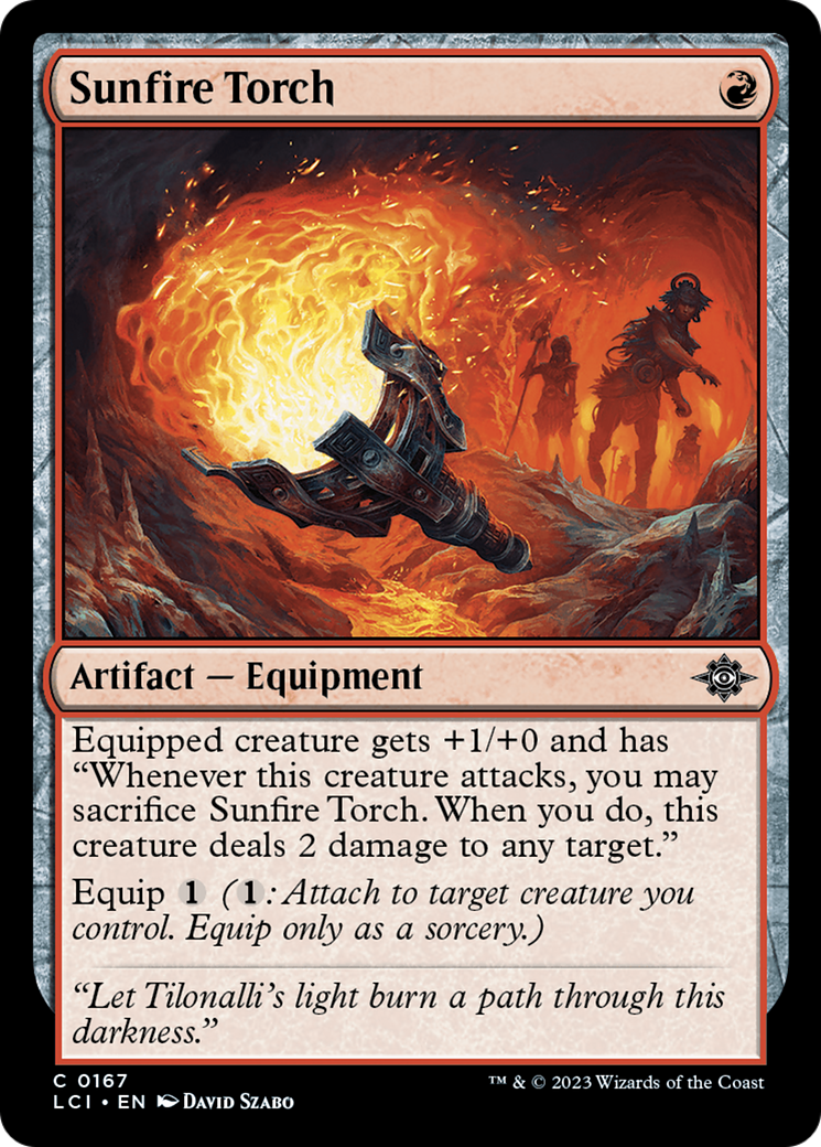 Sunfire Torch (LCI-167) - The Lost Caverns of Ixalan