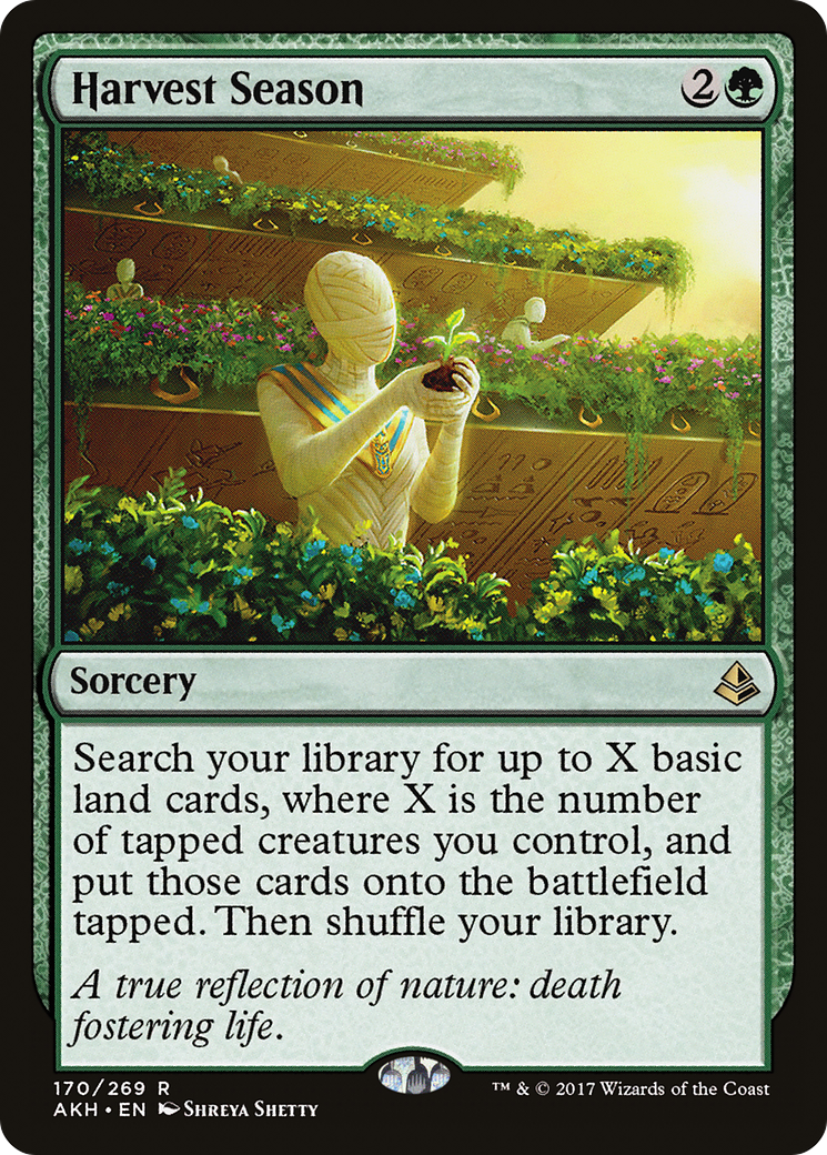 Harvest Season (AKH-170) - Amonkhet