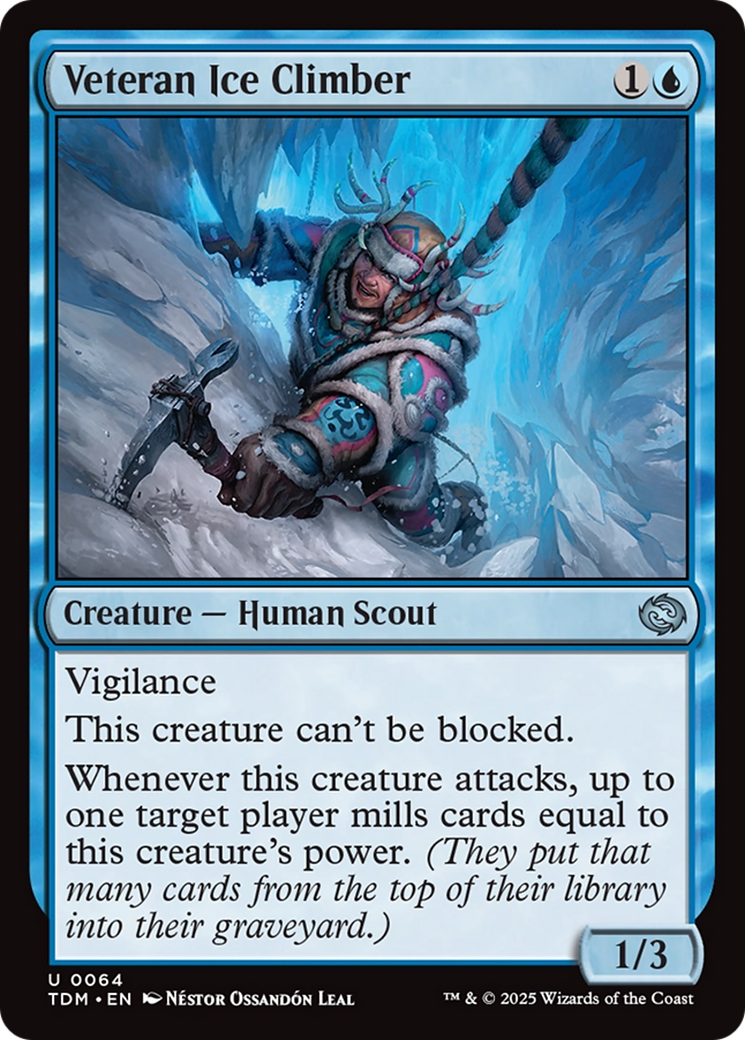 Veteran Ice Climber (TDM-064) - Tarkir: Dragonstorm