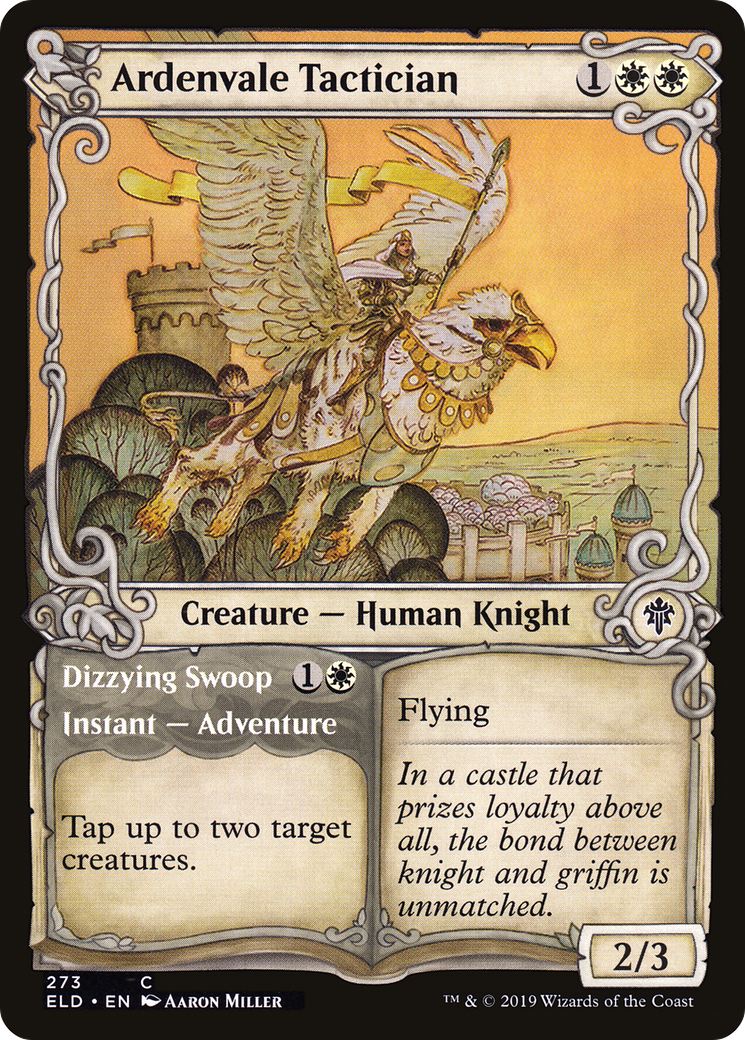 Ardenvale Tactician (Showcase) (ELD-273) - Throne of Eldraine: (Showcase) Foil