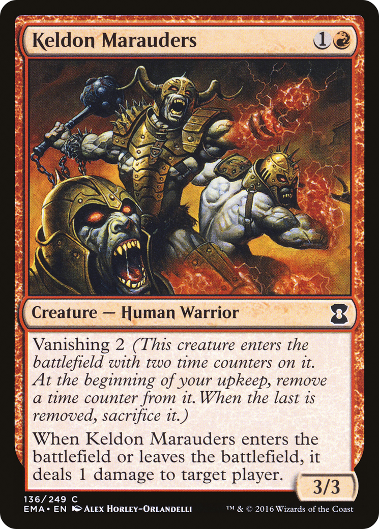Keldon Marauders (EMA-136) - Eternal Masters