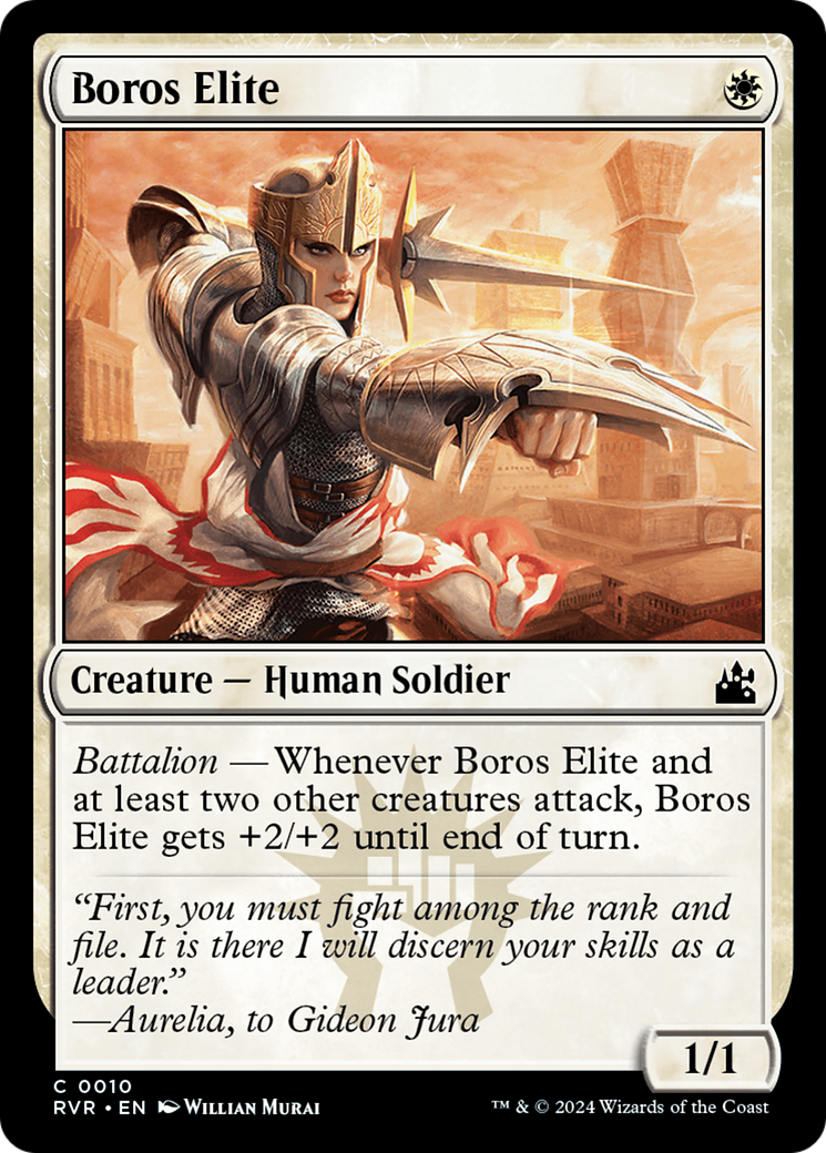 Boros Elite (RVR-010) - Ravnica Remastered