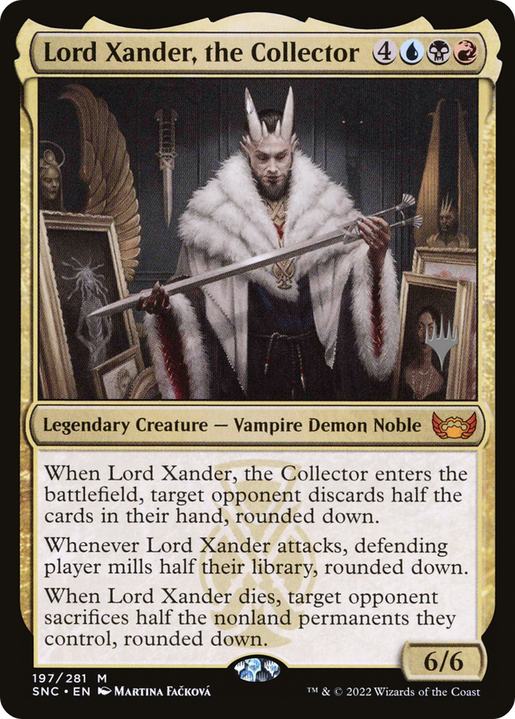 Lord Xander, the Collector (PPSNC-197P) - Streets of New Capenna Promos