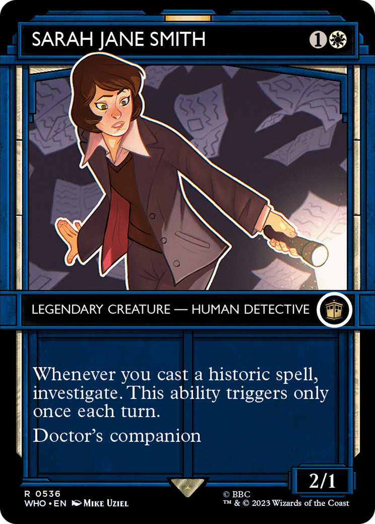 Sarah Jane Smith (WHO-536) - Doctor Who: (Showcase) (Borderless) Foil