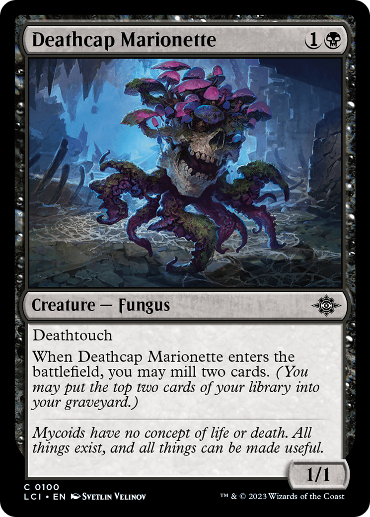 Deathcap Marionette (LCI-100) - The Lost Caverns of Ixalan