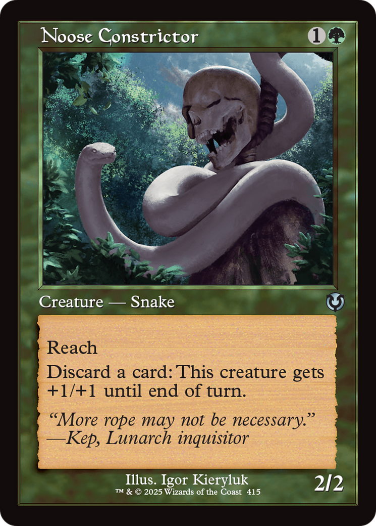 Noose Constrictor (Retro Frame) (INR-415) - Innistrad Remastered