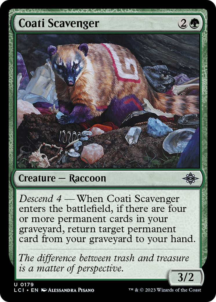 Coati Scavenger (LCI-179) - The Lost Caverns of Ixalan