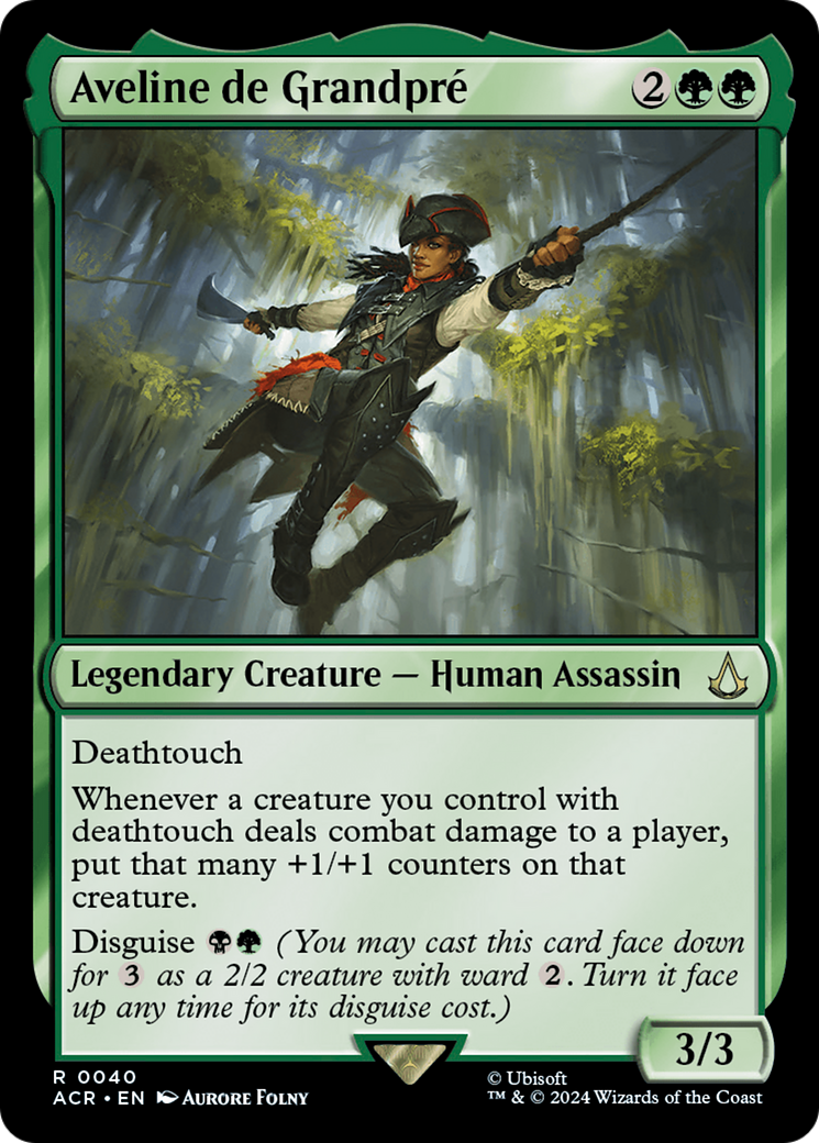 Aveline de Grandpré (ACR-040) - Assassin's Creed Foil