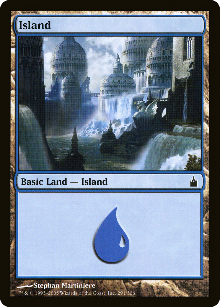 Island (RAV-291) - Ravnica: City of Guilds