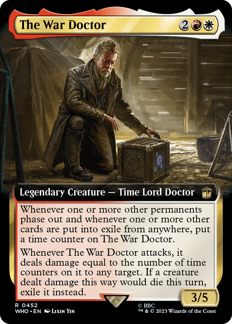 The War Doctor (WHO-452) - Doctor Who: (Extended Art)