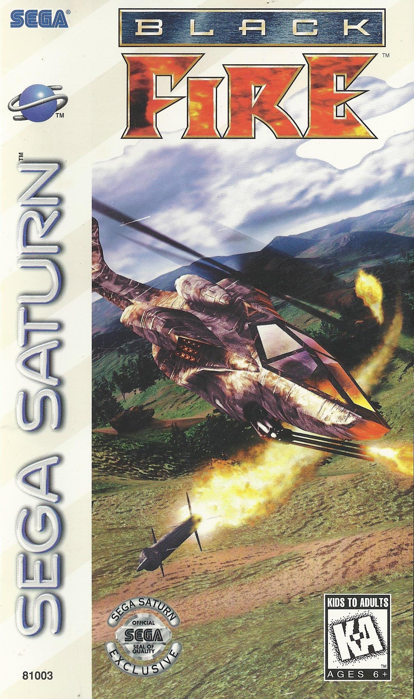 Black Fire - Sega Saturn