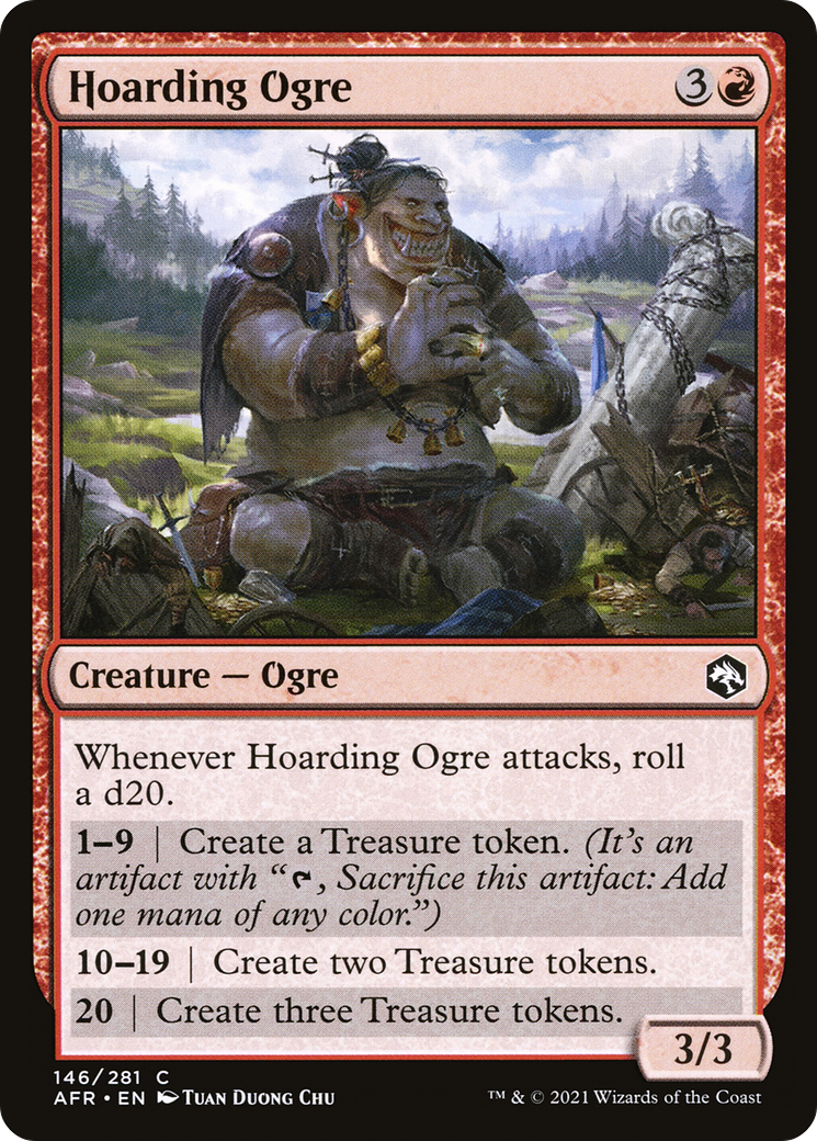 Hoarding Ogre (AFR-146) - Adventures in the Forgotten Realms Foil