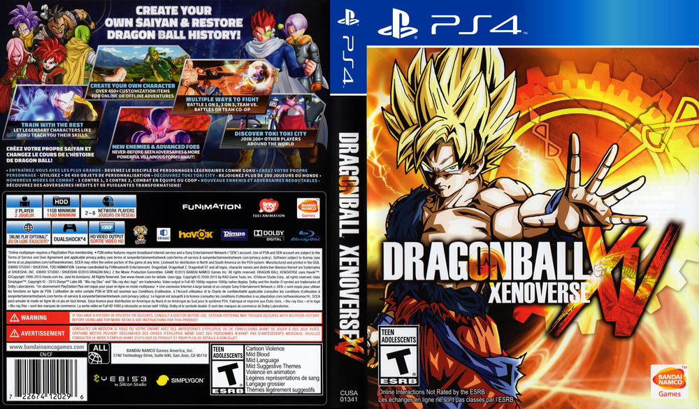 Dragon Ball Z Xenoverse XV