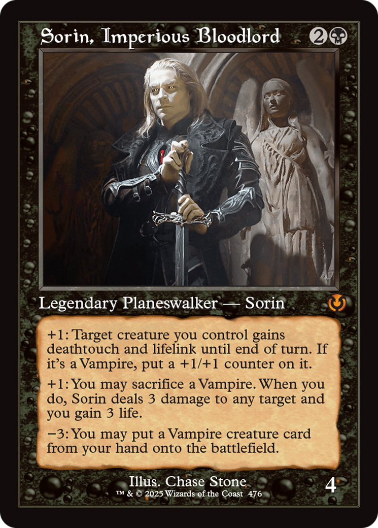 Sorin, Imperious Bloodlord (Retro Frame) (INR-476) - Innistrad Remastered