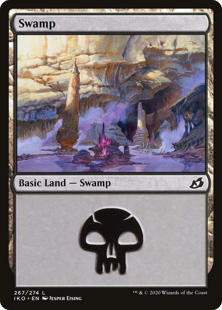 Swamp (IKO-267) - Ikoria: Lair of Behemoths Foil