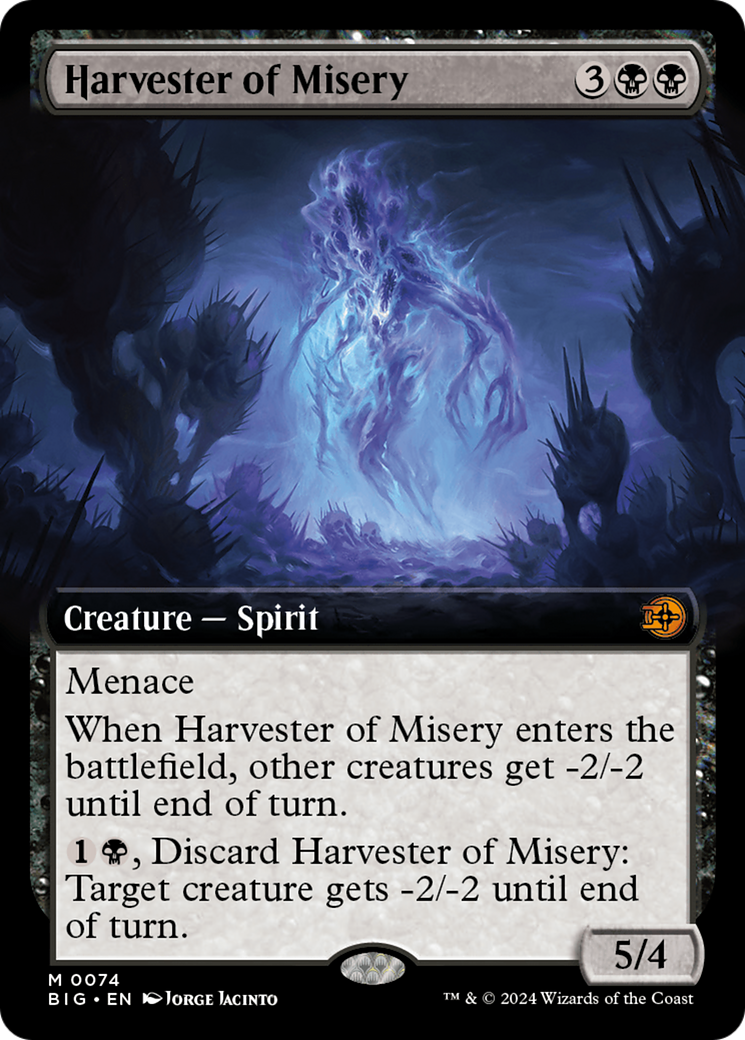 Harvester of Misery (BIG-074) - The Big Score: (Extended Art)