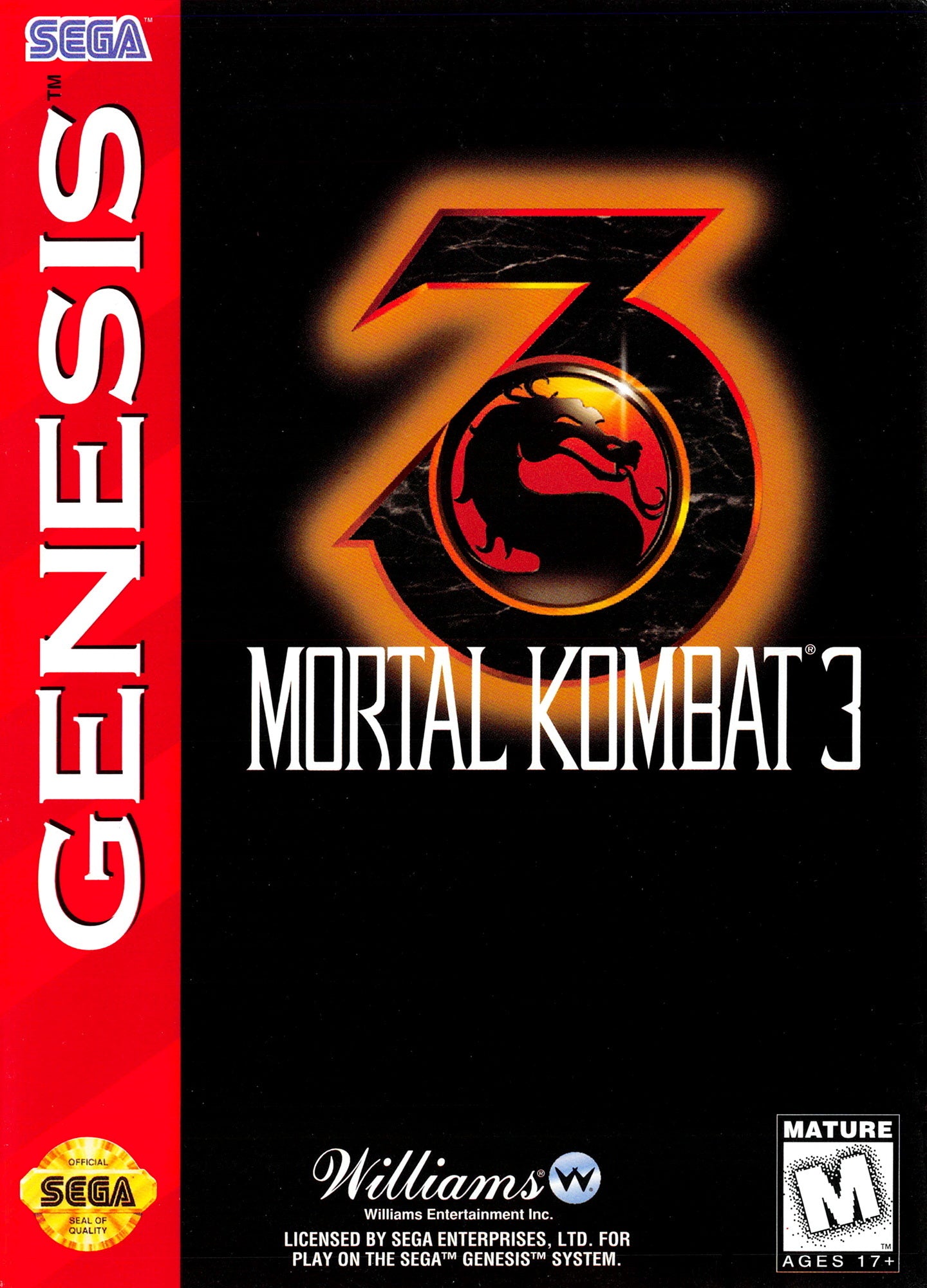 Mortal Kombat 3 - Sega Genesis
