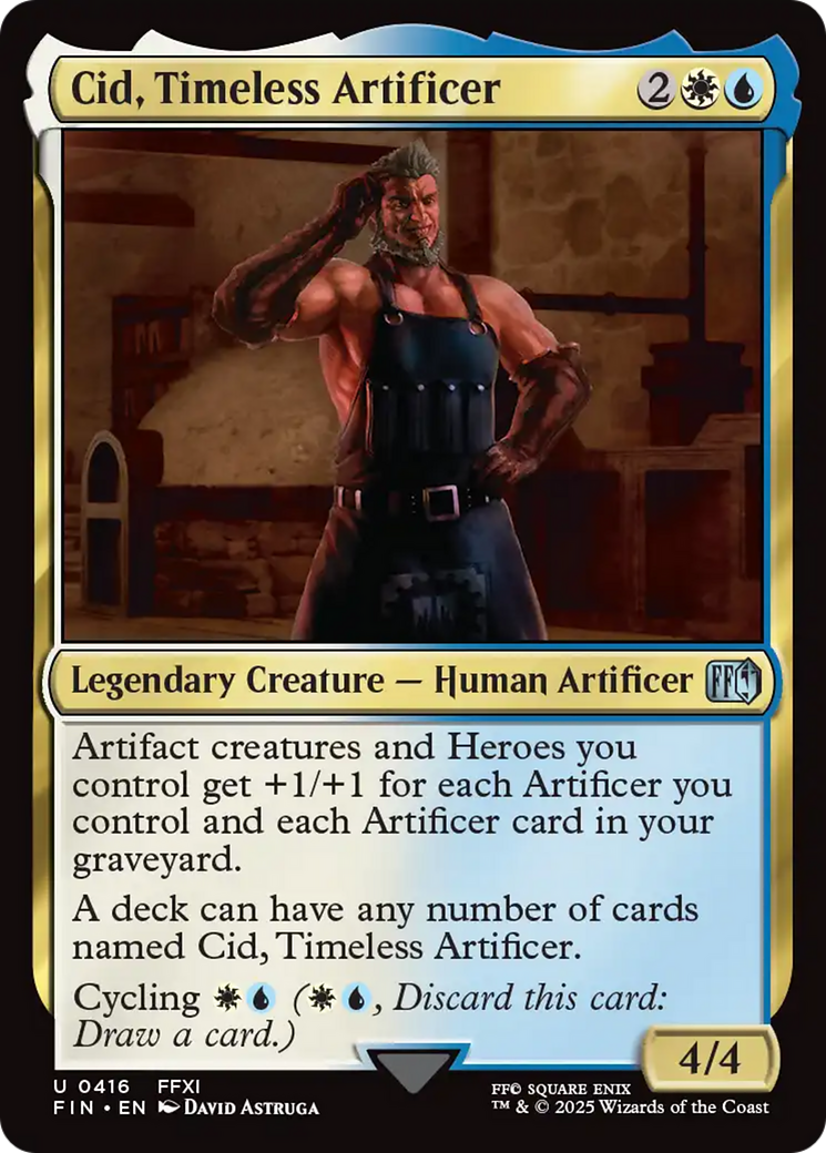 Cid, Timeless Artificer (FIN-416) - FINAL FANTASY
