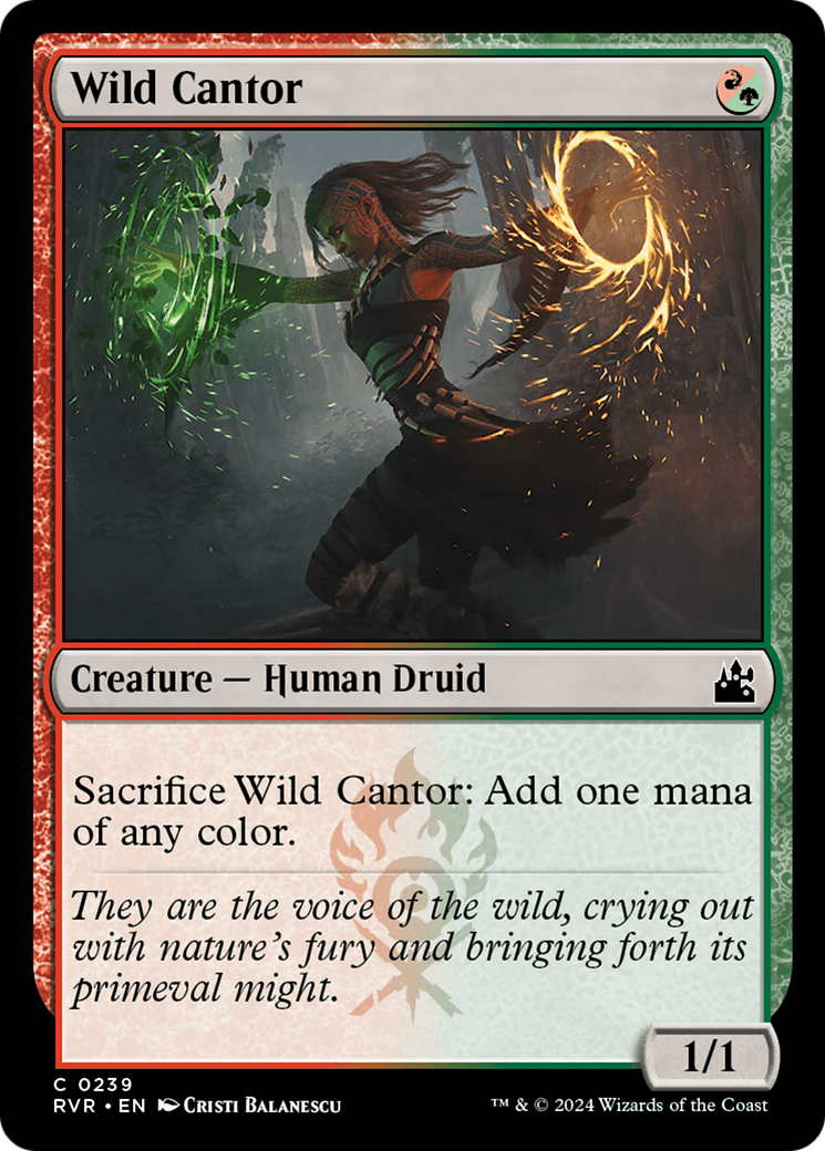 Wild Cantor (RVR-239) - Ravnica Remastered