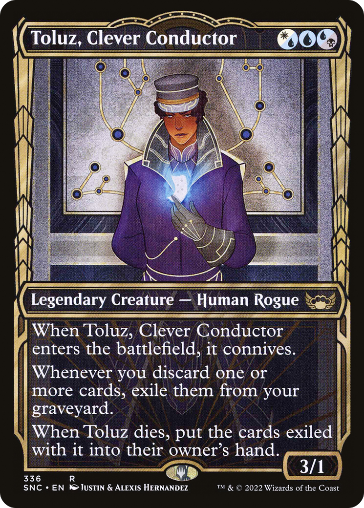 Toluz, Clever Conductor (SNC-336) - Streets of New Capenna: (Showcase)