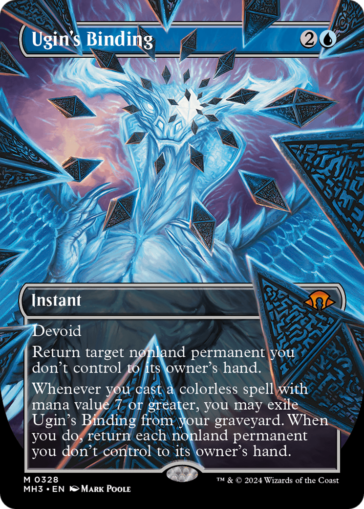 Ugin's Binding (MH3-328) - Modern Horizons 3 (Borderless)