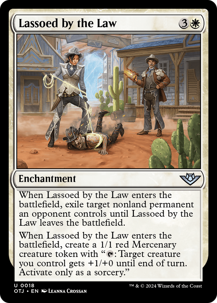 Lassoed by the Law (OTJ-018) - Outlaws of Thunder Junction