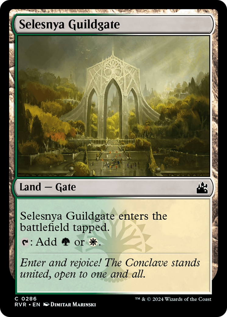 Selesnya Guildgate (RVR-286) - Ravnica Remastered