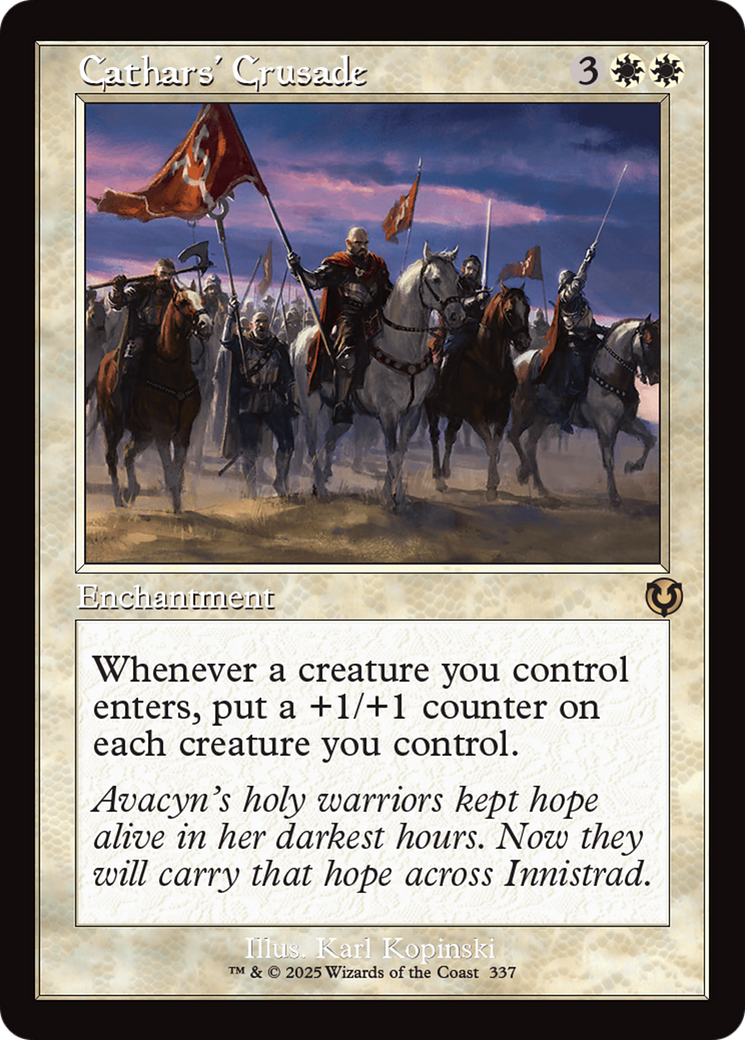 Cathars' Crusade (Retro Frame) (INR-337) - Innistrad Remastered