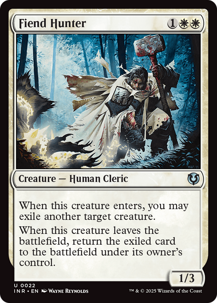 Fiend Hunter (INR-022) - Innistrad Remastered